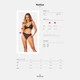 Комплект Obsessive Natilya 2-pcs XS/S Чорний (SO7717) - изображение 7