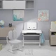 Комплект Evo-kids BD-20 (парта + стул + лампа) Серый (BD-20 G) - изображение 2