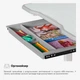 Комплект Evo-kids BD-20 (парта + стул + лампа) Серый (BD-20 G) - изображение 10