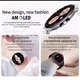 Ультра тонкие смарт-часы Smart Watch V89 Ultra Super AMOLED дисплей пульсометр тонометр шагомер для женщин золото (00438877) - изображение 4