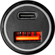 Автомобільний зарядний пристрій Akyga USB-A + USB-C PD 36 Вт Black (AK-CH-16) - зображення 5