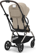 Wózek spacerowy sportowy Cybex Eezy S Twist+ 2 TPE Almond Beige Gold (4063846450527) - obraz 1