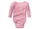Боди с длинными рукавами для девочки Lupilu LIDL 290574-1 086-92 см (12-24 months) Розовый - изображение 2