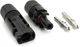 Конектор Voltronic MC4 Premium, 1000V, 30A, Мідь CN під затискач, під переріз 1.5-6mm2, під кабель 4-6mm, 0.5 mΩ, IP67, -40℃~105℃, вогнестійкість UL94-VO, Q1000.Black (YT16487) - зображення 4
