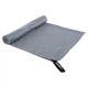 Рушник спортивний EVA CASE SPORTS TOWEL FRYFAST 4Monster T-EDT-120 (мікрофібра, р-р 60х120см, сірий) T-ETD-120 - изображение 3