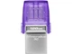 USB флеш накопичувач Kingston 128 GB DataTraveler microDuo 3C (DTDUO3CG3/128GB) - изображение 2