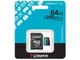 Карта пам'яті Kingston 64GB microSD C10 UHS-I U3 A2 V30 + SD Adapter (SDCG4/64GB) - изображение 3