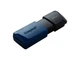 USB флеш накопичувач Kingston 64GB DataTraveler Exodia M Black/Blue (DTXM/64GB) - изображение 2