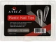 Верхні форми для нарощування нігтів "Сучасний мигдаль" - Atica Plastic Nail Tips 120шт (1449487-27728956) - изображение 1