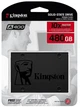 Накопичувач SSD 480GB Kingston SSDNow A400 2.5" SATAIII (SA400S37/480G) 2.5" - изображение 4
