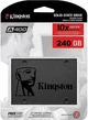 Накопичувач SSD 240 GB Kingston SSDNow A400 2.5" SATAIII TLC (SA400S37/240G) 2.5" - изображение 7