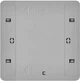 Розумний вимикач Emos H5015 2 кнопки, ZigBee 3.0 Чорний - зображення 4
