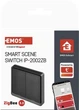 Розумний вимикач Emos H5015 2 кнопки, ZigBee 3.0 Чорний - зображення 7