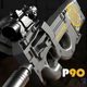 Игрушечный пистолет-автомат P90 на мягких пулях EVA 70 см с глушителем, оптическим прицелом серый - изображение 5