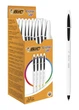 Набор шариковых ручек BIC Cristal Up Черный 1.2 мм 20 шт (3086123494732) - изображение 1