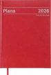 Ежедневник датированный 2026 Buromax Style из бумвинила А5 336 страниц Красный (BM.21120-05) - изображение 1