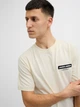 Футболка хлопковая длинная мужская Jack & Jones 12281092 S Sweet Corn (5715721159061) - изображение 4