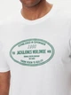 Футболка хлопковая длинная мужская Jack & Jones 12283800 2XL Bright White (5715730306340) - изображение 4
