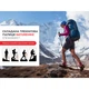 Трекінгова палиця Naturehike ST10 NH19S010-T, 110 см, блакитна - зображення 5