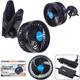 Автовентилятор Mitchell HX-T701E 4.5" 12V 4W + клипса - изображение 5
