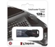 Флешка Kingston DataTraveler Exodia Onyx 128 ГБ USB 3.2 Gen 1 Black - изображение 5