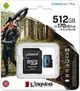 Карта пам'яті Kingston 512GB microSDXC C10 UHS-I U3 A2 R170/W90MB/s Canvas Go Plus + SD адаптер SDCG - изображение 4