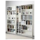Стелаж BILLY / GNEDBY 200x202x28 см IKEA 990.178.36 білий - зображення 2