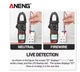 Цифровые токоизмерительные клещи ANENG ST180 мультиметр, AC/DC амперметр с дисплеем - изображение 4