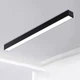 Мінімалістичний лінійний стельовий світильник чорного кольору Lumo black L (SDLC-00244) - изображение 5