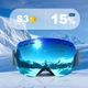Лыжные очки KINGSEVEN 9803 Blue S с антитуманным покрытием и защитой от ультрафиолета - изображение 2