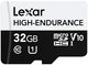 Карта пам'яті Lexar High-Endurance microSDHC 32GB UHS-I (LMSHGED032G-BCNNG) - зображення 1