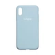 Чохол Silicone Case Full Size (AA) для iPhone X/Xs Колір 01.Mint - изображение 15