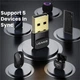 Bluetooth адаптер Usams ZB321 BT5.1 Plug and Play - изображение 5