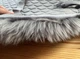 Накидка на сидіння із натуральної овчини, сіра ROWNFUR - изображение 4