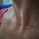 Женская серебряная цепочка тонкая цепь Якорь 40 см серебро 925 пробы Родированное 1.20г 855р1/40 - изображение 9