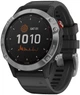 Смарт-годинник Garmin Fenix 6 Solar Silver with black band (010-02410-00) - изображение 1
