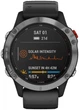 Смарт-годинник Garmin Fenix 6 Solar Silver with black band (010-02410-00) - изображение 5