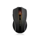 Мишка Modecom MC-WRM1, бездротова, зарядка, 3кн., 1600dpi, чорна - изображение 1