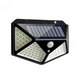Уличный фонарь на солнечных батареях с датчиком движения Solar Wall Lamp SH-100 Настенный светодиодный светильник подвесной BVY-141 - изображение 1
