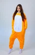 Женская кигуруми пижама взрослая и подростковая My kigu лисичка оранжевая M 155-165 см. (1041) - изображение 5