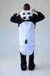 Женская кигуруми пижама взрослая и подростковая Kigurumi Панда Кунг-фу Черный L 165-175 см. (1017) - изображение 2