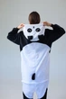 Женская кигуруми пижама взрослая и подростковая Kigurumi Панда Кунг-фу Черный L 165-175 см. (1017) - изображение 5