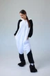 Женская кигуруми пижама взрослая и подростковая Kigurumi Панда Кунг-фу Черный L 165-175 см. (1017) - изображение 7