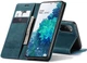 Чехол-книжка CaseMe из нубука для Samsung Galaxy S20 FE Бирюзовый - изображение 4