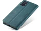 Чехол-книжка CaseMe из нубука для Samsung A51 Бирюзовый - изображение 6