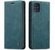 Чехол-книжка CaseMe из нубука для Samsung A51 Бирюзовый - изображение 5