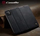 Чехол-книжка CaseMe из нубука для iPhone 12 mini Черный - изображение 7