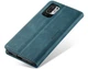 Чохол-книжка CaseMe із нубуку для Xiaomi Redmi Note 10 5G Бірюзовий - зображення 10