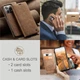 Чохол-книжка CaseMe із нубуку для Xiaomi Redmi Note 14s Світло-коричневий - зображення 3