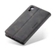 Чехол-книжка CaseMe из нубука для iPhone XR Черный - изображение 5